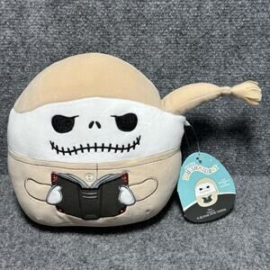 Squishmallows 8" Nightmare Before Christmas Jack Skellington in Pajamas New! NWT